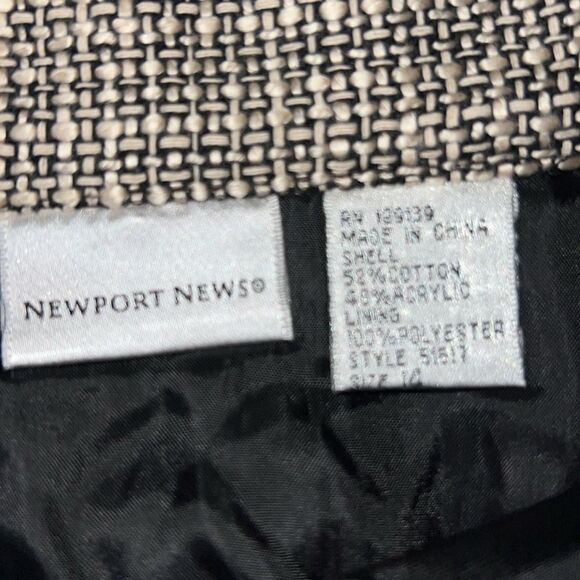Newport News Tweed pencil skirt size 14 - Picture 7 of 7